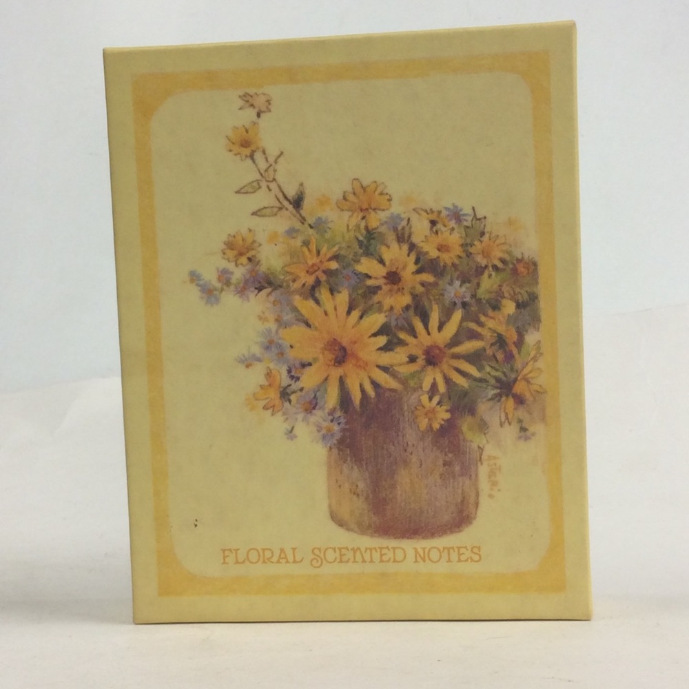Hallmark Yellow Floral Empty Box